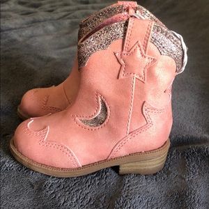 Pink Girls Cowboy Boots